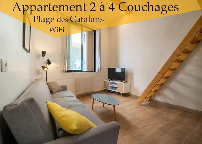 Appartement Tout Equipe Proche De La Plage 2 A 4 Couchages